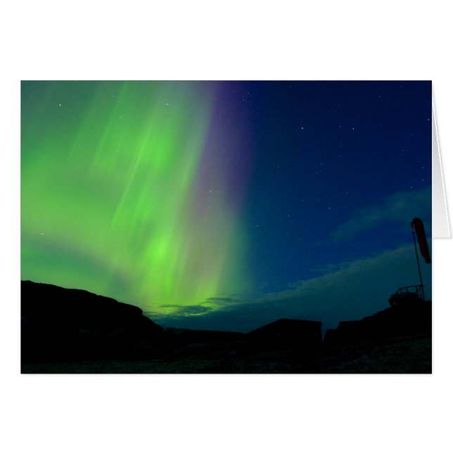 ヘリポート上のNorthern Lights (正面横)
