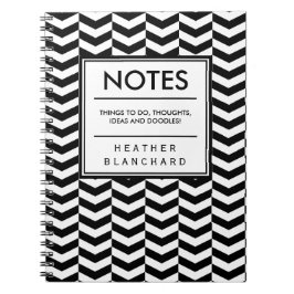 ヘリンお洒落ボーン ノートブック