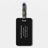 ヘリンお洒落ボーン ラゲッジタグ (裏面縦)