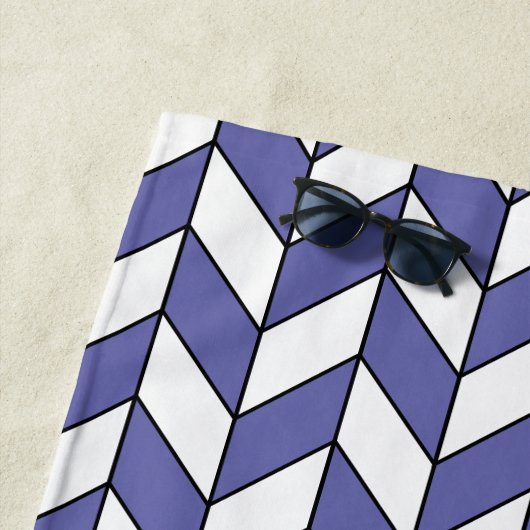 ヘリンエレガントボーン山形 ビーチタオル (インサイチュ)