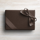 ヘリンクラシックグボーンツイード素朴な茶色の休日 ラッピングペーパー