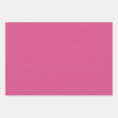 ヘリンボーンツイードおもしろいメリーブライトピンクホリデー ラッピングペーパーシート (正面3)