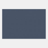 ヘリンボーンツイードクラシック赤グリーンブルークリスマス ラッピングペーパーシート (正面3)