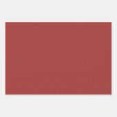 ヘリンボーンツイードクラシック赤グリーンブルークリスマス ラッピングペーパーシート (正面2)