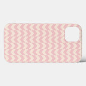 ヘリンボーンパターン赤面ピンクiPadエアケース Case-Mate iPhoneケース (裏面 (横))