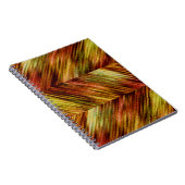 ヘリンボーン配合素朴秋カラー ノートブック (右側)