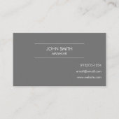 ヘリンモダンボーンのロゴ 名刺 (正面)