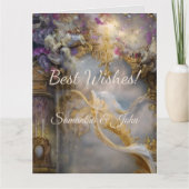 ヘリーエレガント金ゴールドゲート金ゴールド文字 カード (正面)