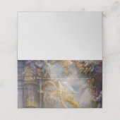 ヘリーエレガント金ゴールドゲート金ゴールド文字 プレイスカード (外部開封)