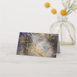 ヘリーエレガント金ゴールドゲート金ゴールド文字 プレイスカード