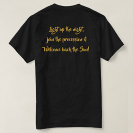 ヘリーオウム!夜を明るくする Tシャツ