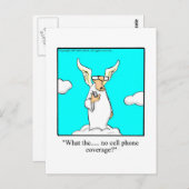 ヘリー笑わされるギフトアイディア! ポストカード (正面/裏面)