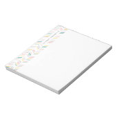 ヘリ描ンボーンパーソナライズされたノートパッド – バラ ノートパッド (回転)