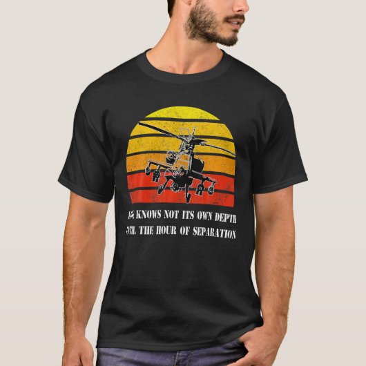 ヘリ誇りを持ったタウィット空軍アカデミー軍隊S Tシャツ (正面)