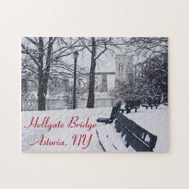 ヘルゲートブリッジ，アストリア， NYジグソーパズル ジグソーパズル