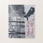 ヘルゲートブリッジ,アストリア, NYジグソーパズル ジグソーパズル (縦)