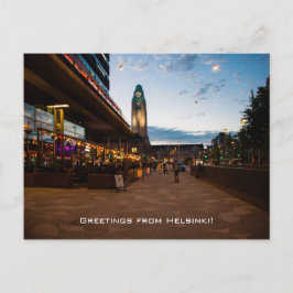 ヘルシンキからの挨拶 ポストカード