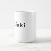 ヘルシンキが大好き コーヒーマグカップ (中央)