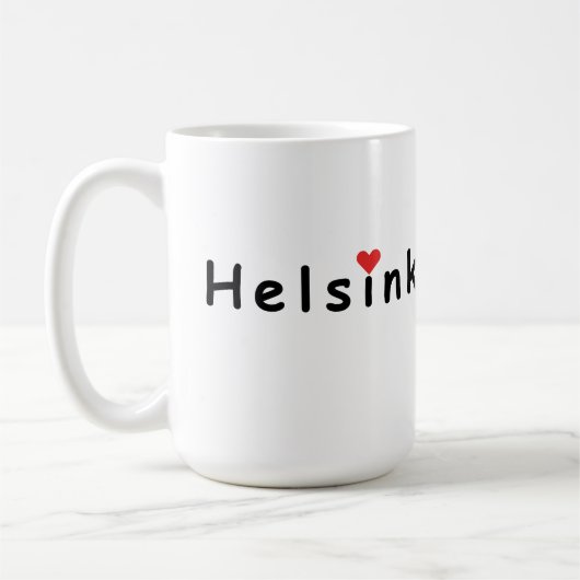 ヘルシンキが大好き コーヒーマグカップ (左)