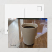 ヘルシンキのコーヒー ポストカード (正面/裏面)