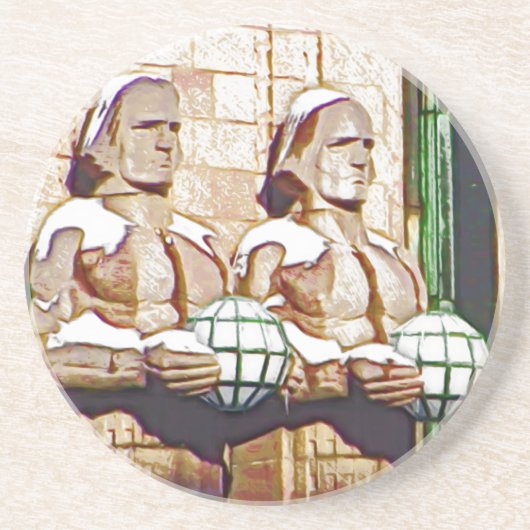 ヘルシンキの中央駅 コースター (正面)