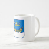 ヘルシンキの紋章（フィンランド） コーヒーマグカップ (正面右)