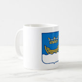 ヘルシンキの紋章（フィンランド） コーヒーマグカップ (正面左)