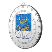 ヘルシンキの紋章（フィンランド） ダーツボード (正面右)