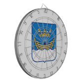 ヘルシンキの紋章（フィンランド） ダーツボード (正面左)