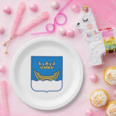 ヘルシンキの紋章（フィンランド） ペーパープレート (パーティー)