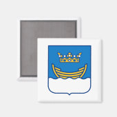 ヘルシンキの紋章(フィンランド) マグネット (正面/裏面)