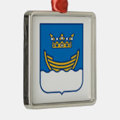 ヘルシンキの紋章（フィンランド） メタルオーナメント (右)