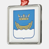 ヘルシンキの紋章（フィンランド） メタルオーナメント (左)