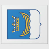 ヘルシンキの紋章（フィンランド） ラッピングペーパー (フラット)