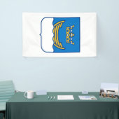 ヘルシンキの紋章（フィンランド） 横断幕 (トレードショー)