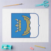 ヘルシンキの紋章（フィンランド） 薄葉紙 (クラフト)