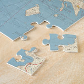 ヘルシンキの1961年のpalapeli |の地図 ジグソーパズル (側面)