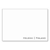 ヘルシンキスカイライン テーブルナンバー (裏面)