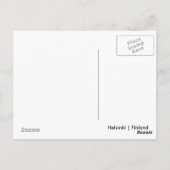 ヘルシンキスカイライン ポストカード (裏面)