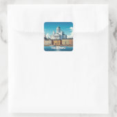 ヘルシンキフィンランドトラベル スクエアシール (バッグ)