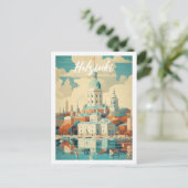 ヘルシンキフィンランド有名なトラベルプレイス ポストカード (スタンド正面)