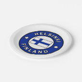 ヘルシンキフィンランド ペーパープレート (アングル)