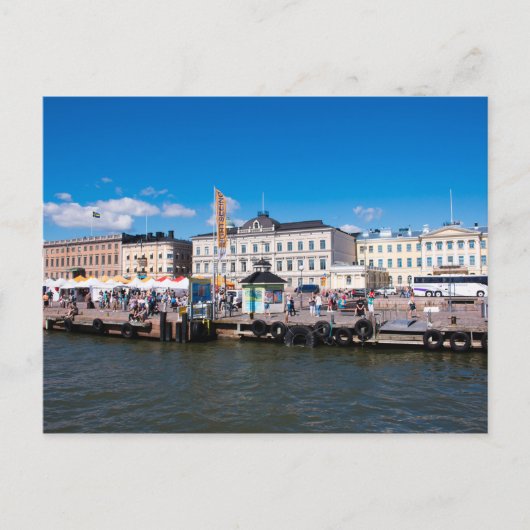 ヘルシンキマーケットスクエア ポストカード (正面)