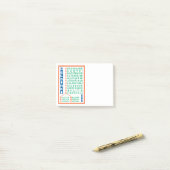 ヘルシンキメトロ駅Post-It Notes ポストイット (デスク上)