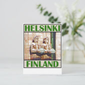 ヘルシンキ中央鉄道駅 ポストカード (スタンド正面)