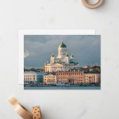 ヘルシンキ大聖堂,フィンランド ノートカード (正面/裏面インサイチュ)