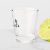 ヘルシンキ州旗ハート，フィンランド ショットグラス (右)