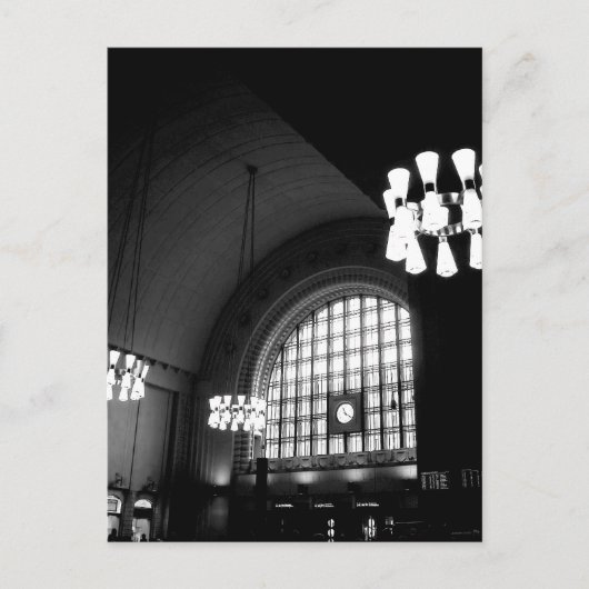 ヘルシンキ市鉄道駅 ポストカード (正面)