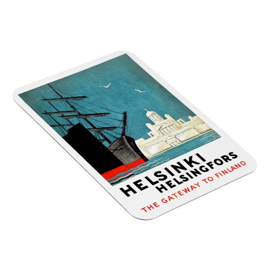 ヘルシンキ港 マグネット (右側)