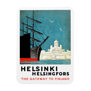 ヘルシンキ港 マグネット